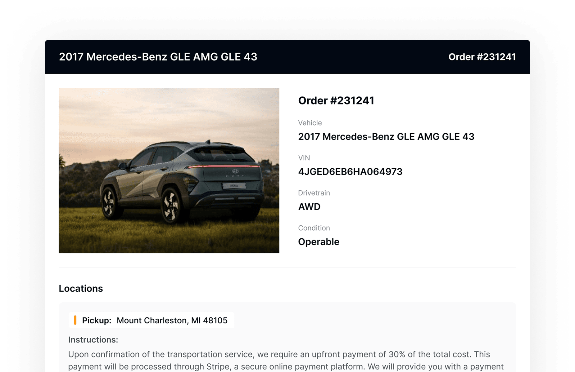 order