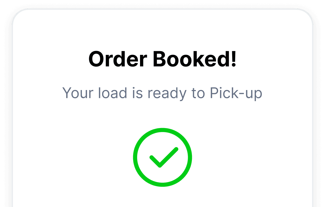 order booked